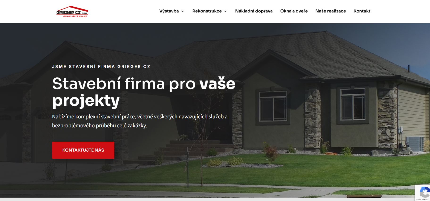 STAVEBNÍ FIRMA Grieger CZ s.r.o. - okna, dveře, rolety, markýzy a interiéry - vše pro pěkné bydlení