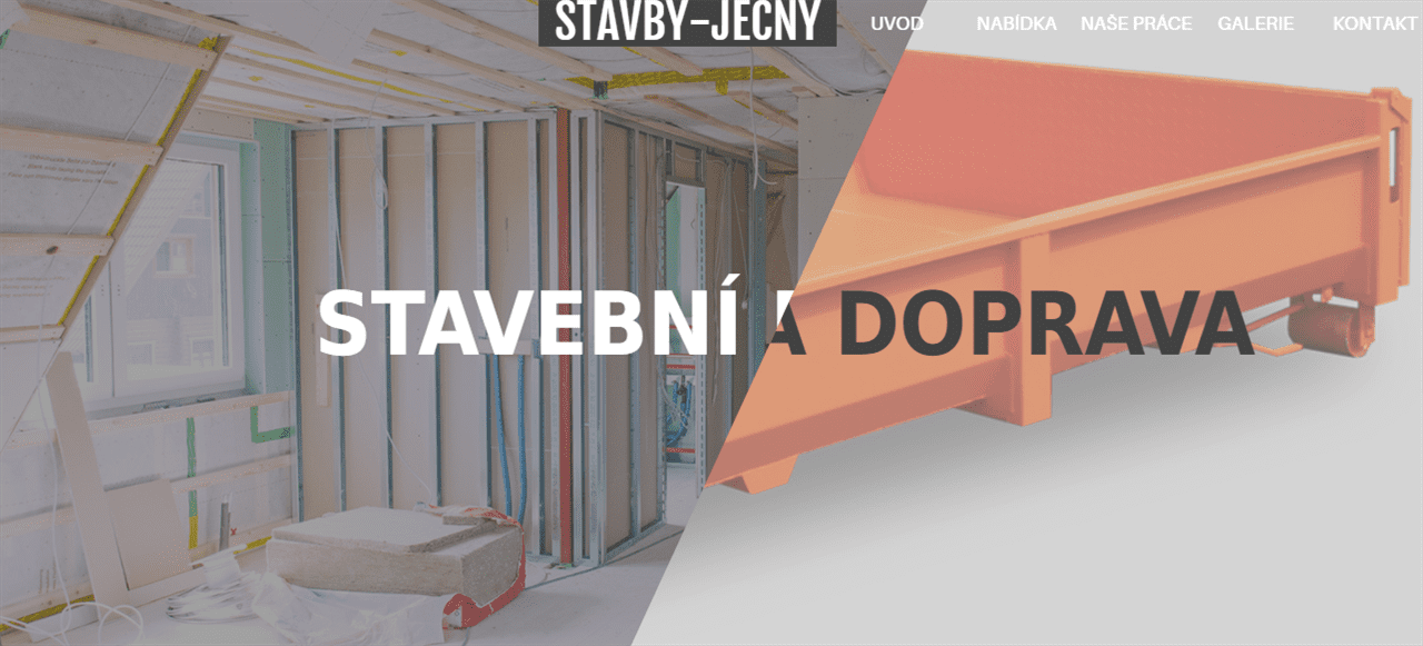 STAVBY JEČNÝ - stavební, zemní a zednické práce, zateplování a půdní vestavby Osek